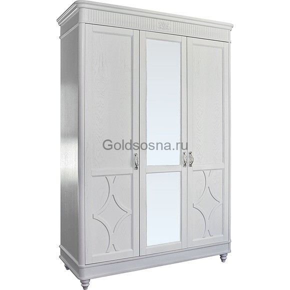 Шкаф для одежды 3д Юстина 2358-01 БМ691 Шкаф для одежды 3д Юстина 2358-01 БМ691