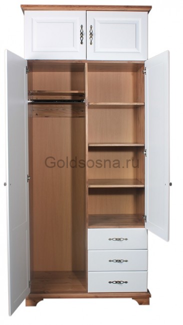 Шкаф Брусно 2-ств с ящиком