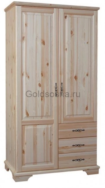 Шкаф Брусно 2-ств с ящиком