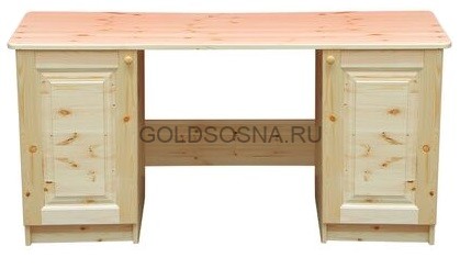 Стол письменный 1400 2-тумбы 400 (2 двери)