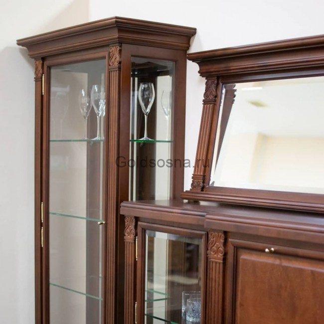 Шкаф с витриной Престиж ГМ 5901