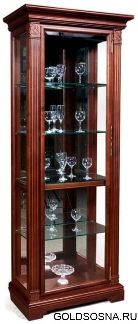 Шкаф с витриной Престиж ГМ 5901