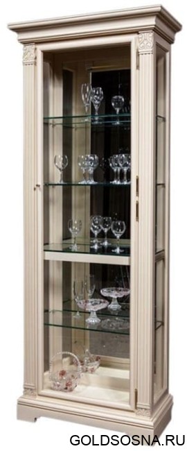 Шкаф с витриной Престиж ГМ 5901