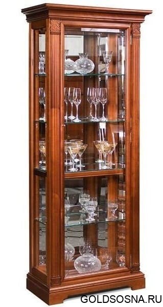 Шкаф с витриной Престиж ГМ 5901