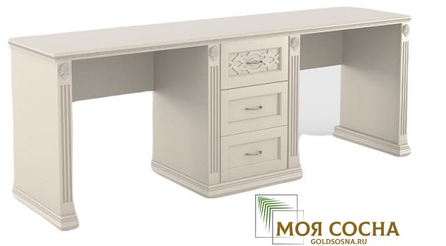 Письменный стол Верона (2 раб.места с ящиками) Письменный стол Верона (2 раб.места с ящиками)