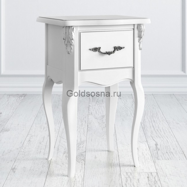 Прикроватная тумба 1 ящик Silvery Rome