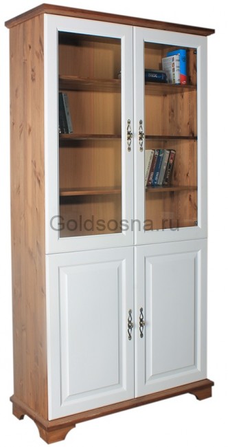 Шкаф книжный 2-ств Брусно
