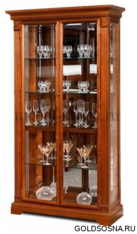 Шкаф с витриной Престиж ГМ 5903