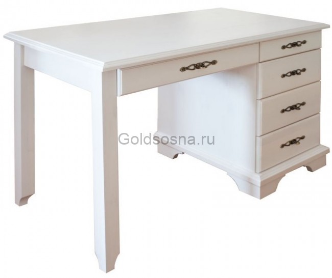 Стол письменный однотумбовый Брусно