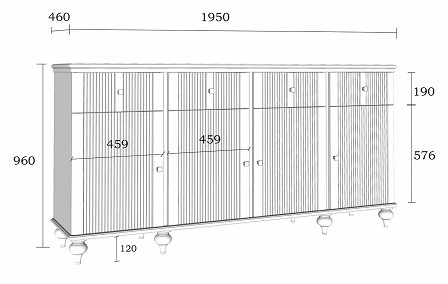 Комод Рандеву 44