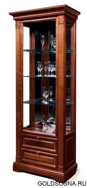Шкаф с витриной Престиж ГМ 5906