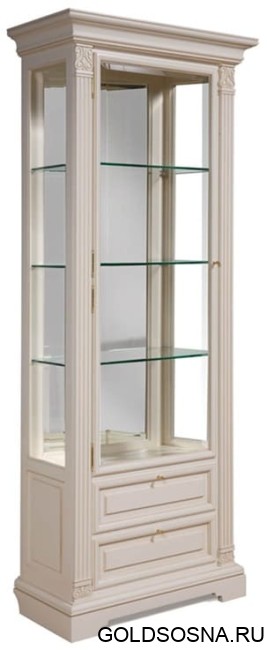 Шкаф с витриной Престиж ГМ 5906