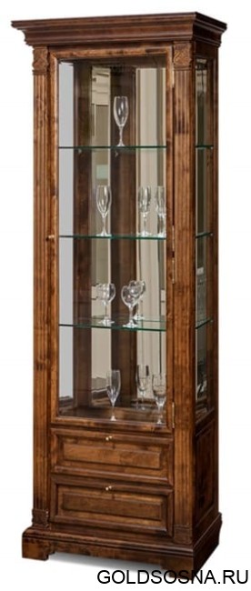 Шкаф с витриной Престиж ГМ 5906