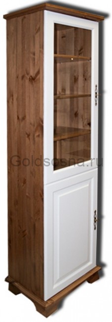 Шкаф книжный 1-ств Брусно