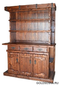 Буфет Государь 4 с элементами ковки