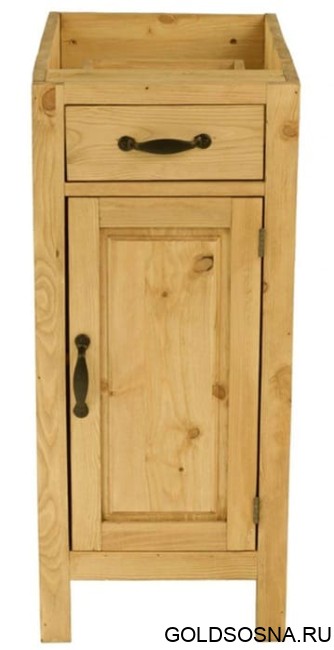 Шкаф-стол CH-BT 40 (1 дверь, 1 ящик) Шампань