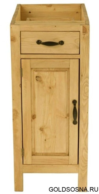 Шкаф-стол CH-BT 40 (1 дверь, 1 ящик) Шампань