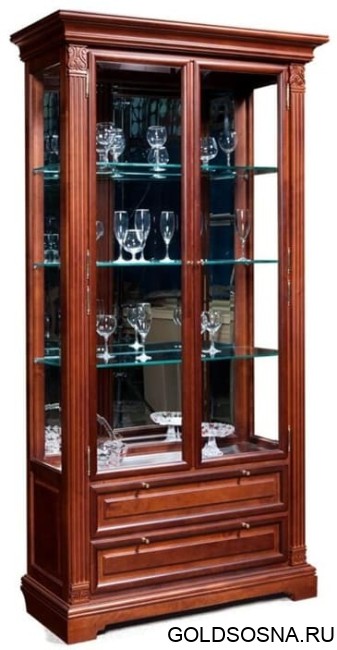 Шкаф с витриной Престиж ГМ 5907 Шкаф с витриной Престиж ГМ 5907