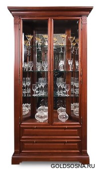 Шкаф с витриной Престиж ГМ 5907
