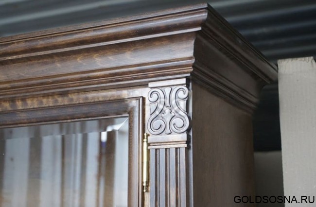 Шкаф с витриной Престиж ГМ 5907 Шкаф с витриной Престиж ГМ 5907