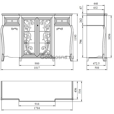 Тумба Тэсоро ГМ 6366
