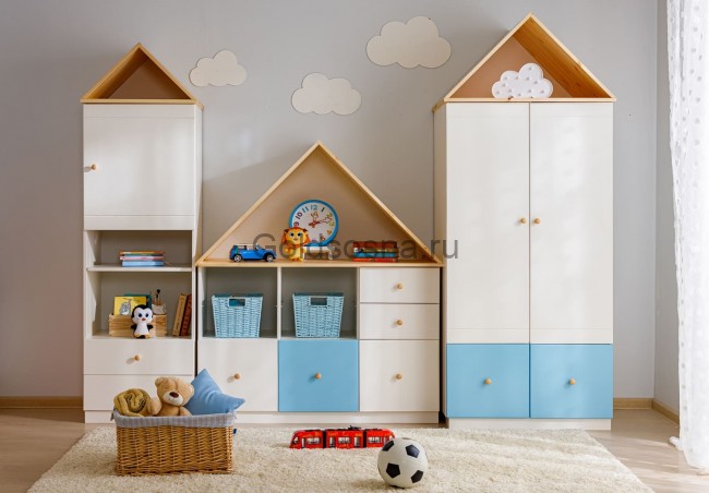 Спальня из коллекции Тимберика Кидс №9 Спальня из коллекции Тимберика Кидс №9