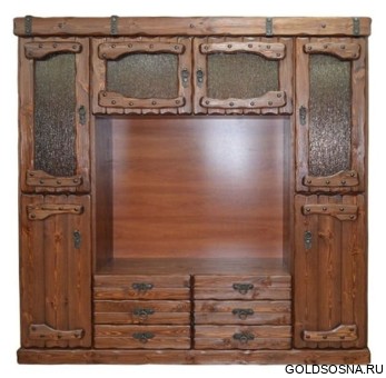 Стенка Государь 1 с элементами ковки