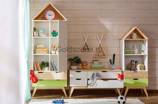 Стеллаж Тимберика Кидс №4 Стеллаж Тимберика Кидс №4