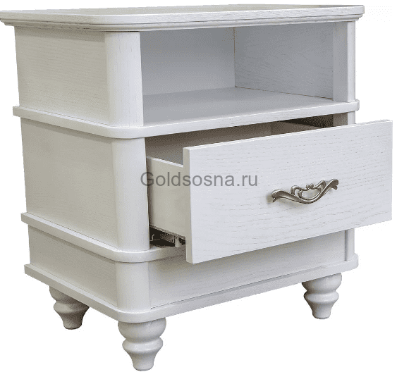 Тумба прикроватная Юстина 2363 БМ691 (молоко)