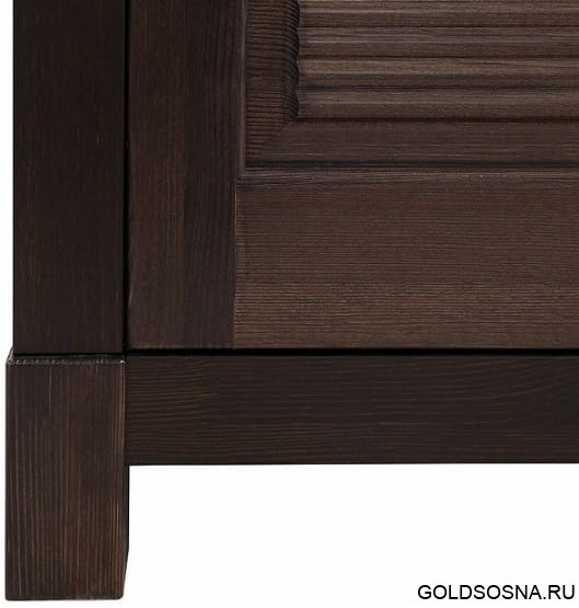 Стол письменный Рауна 11 1-тумбовый (колониал)