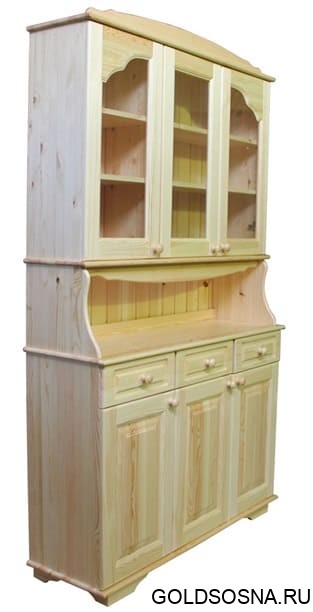 Буфет Владимир-3 3х дверный