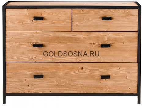 Комод 2+2 (4 ящика) Лофт Сити