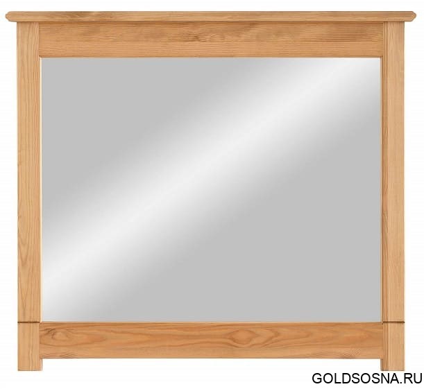 Зеркало навесное в раме Рауна (бейц/масло) Зеркало навесное в раме Рауна (бейц/масло)