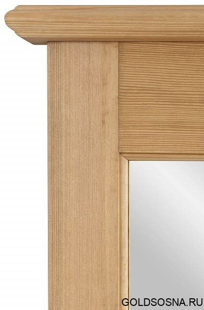 Зеркало навесное в раме Рауна (бейц/масло) Зеркало навесное в раме Рауна (бейц/масло)