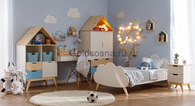 Спальня из коллекции Тимберика Кидс №11 Спальня из коллекции Тимберика Кидс №11