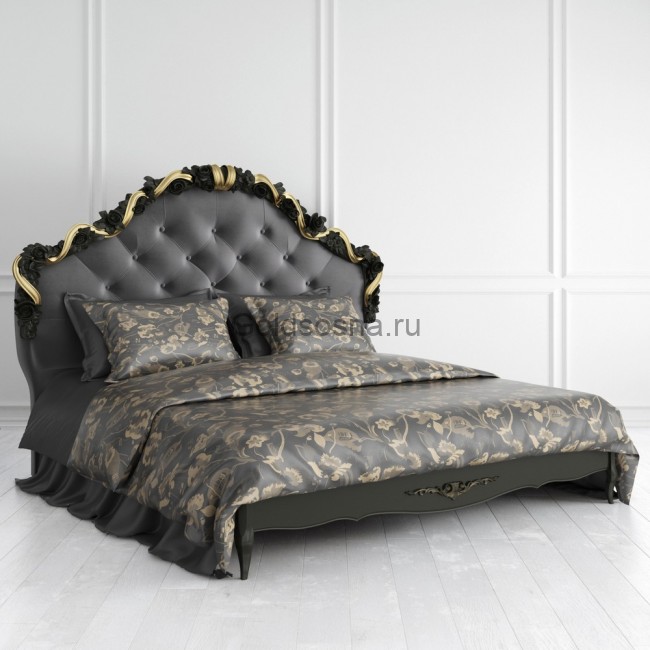 Кровать двуспальная Nocturne R416/R418 с мягким изголовьем