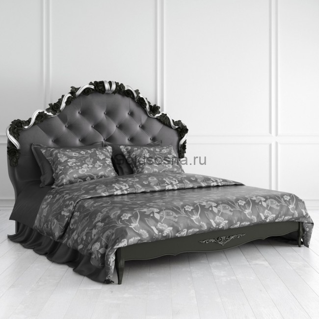 Кровать двуспальная Nocturne R416/R418 с мягким изголовьем