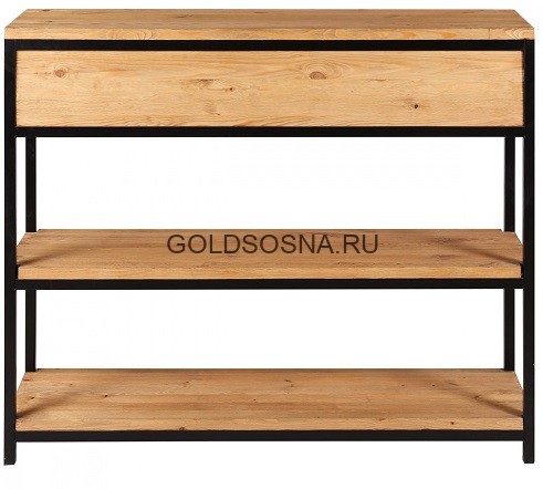 Консоль 2 ящика Лофт Сити