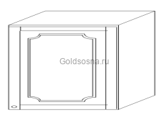 Шкаф над вытяжкой 50 (1 дверь) Скайда 1 Шкаф над вытяжкой 50 (1 дверь) Скайда 1