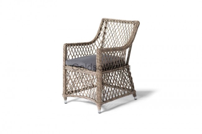 Обеденная группа Доппио, соломенный цвет