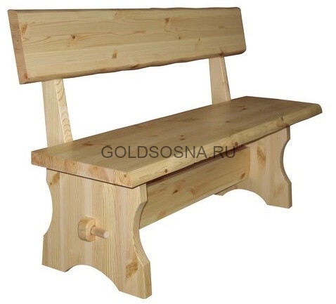 Скамья со спинкой Скандинавия Скамья со спинкой Скандинавия