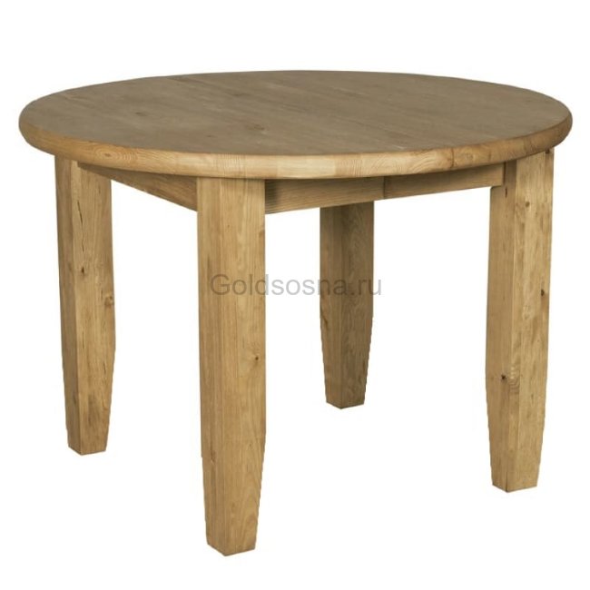 Стол обеденный круглый раздвижной Solea 110 Стол обеденный круглый раздвижной Solea 110