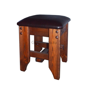 Табурет Русич (кожа)