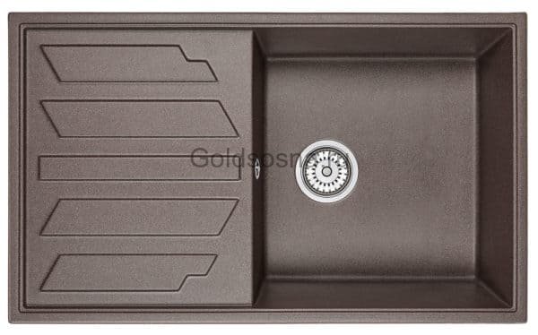 Кухонная мойка GRANULA 8601 (600мм)