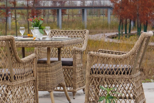 Обеденная группа Айриш, соломенный цвет Обеденная группа Айриш, соломенный цвет