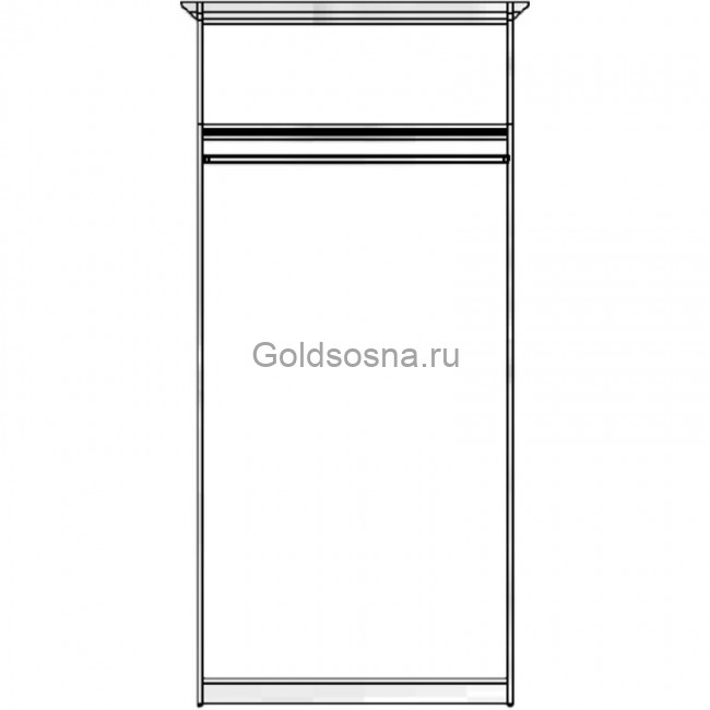 Шкаф для одежды Купава ГМ 8423-01