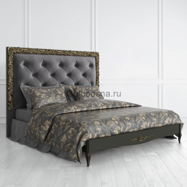 Кровать двуспальная Nocturne R218D с мягким изголовьем