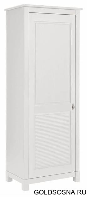 Шкаф для одежды Рауна-100 (белый воск УКВ) Шкаф для одежды Рауна-100 (белый воск УКВ)