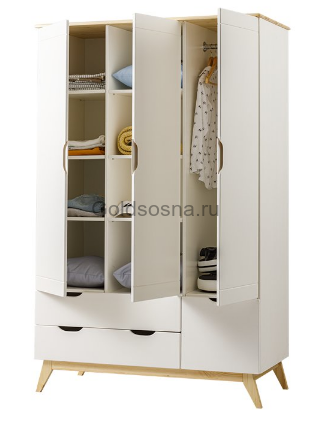 Шкаф 3-ств Тимберика Кидс №4