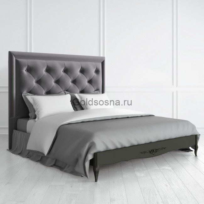 Кровать двуспальная Nocturne R218 с мягким изголовьем